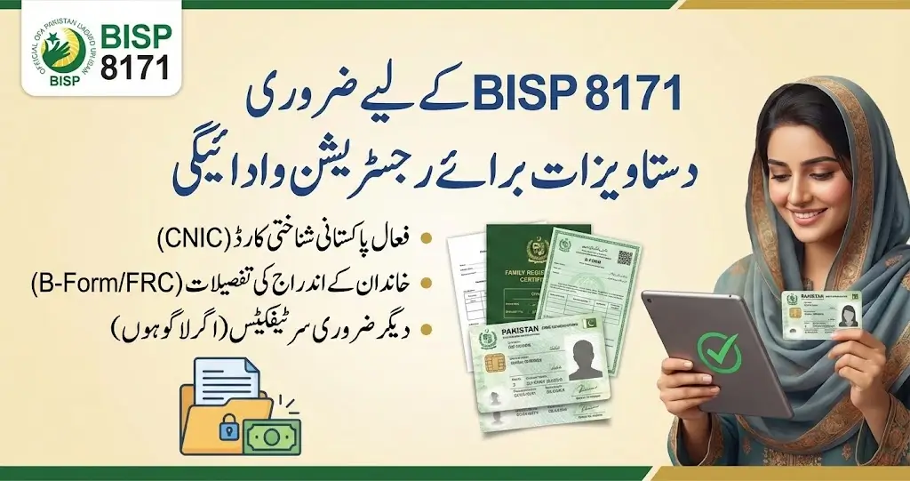Required Documents for BISP 8171