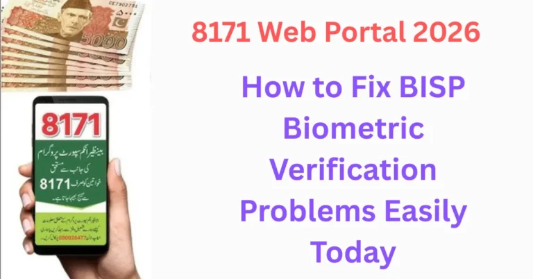 How to Fix BISP Biometric Verification Problems Easily Today